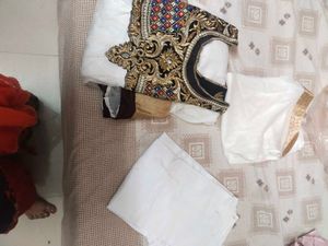 White Anarkali Dress new