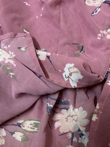 Floral Print Peplum Top