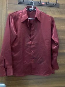 Maroon Formal Shirt