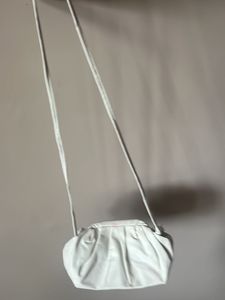 Stylish White Clutch Bag