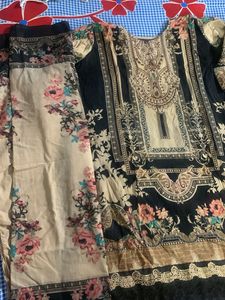 Beautiful Printed Kurta with Matching Bottom