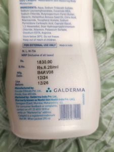 Cetaphil Restoraderm Body Wash (without prees butt