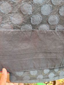 Designer Black saree - On best price