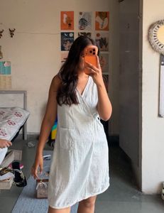 Casual Wrap Dress