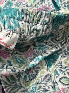 Flowy Floral Print Kurta with pant