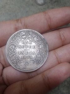 1878 very rare coin maharani Victoria