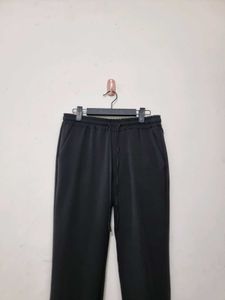 Classic Black Slim-Fit Trousers