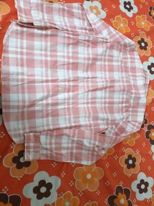 Men's Pink Plaid Shirt