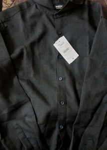 SHEIN Men's Dark Grey Shirt