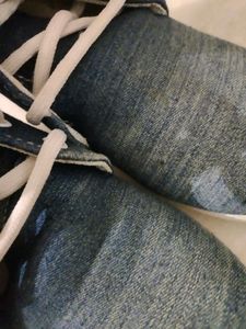 Denim Boots