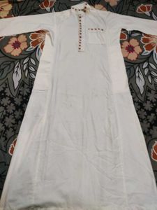 Elegant White Kurta