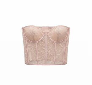 Zara Pink Lace Corset
