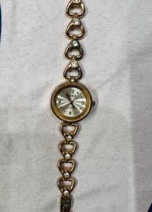 Stylish Gold-Tone Watch