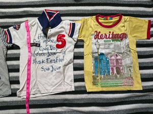 Boys T-Shirt Bundle for 4 to 6 yrs old