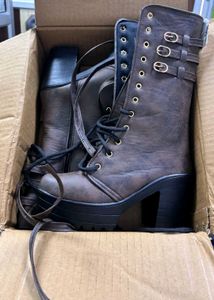 long Leather Boots cowboy