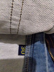 Classic Men's Blue Denim Jeans