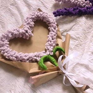 Crochet Heart Bouquet