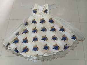 Embroidered Princess Dress