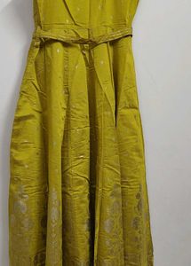 Yellow Embroidered Lehenga Choli