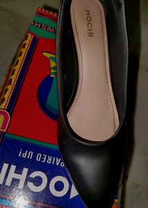Stylish Black Mochi Heels