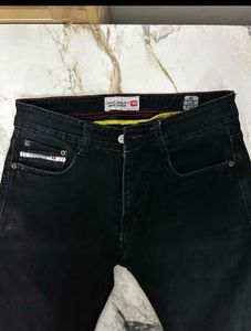 Men's Diesel Black Jeans