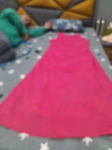 Pink Floral Kurta