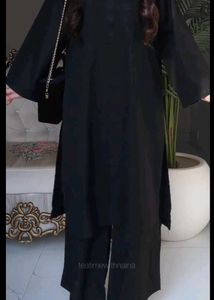 Elegant Black Kurta