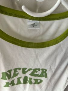 White SSS Tank Top