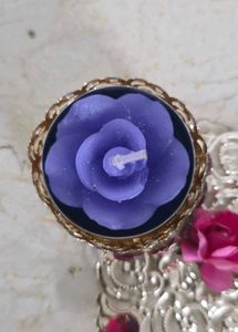 Decorative Rose Candle Holder