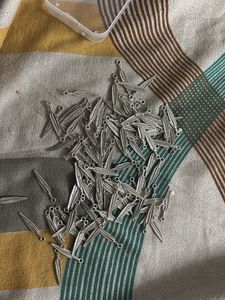 Feather Charms set of 40