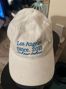 White Los Angeles Baseball Cap