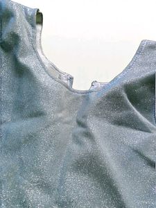 Girl's Silver Dress with Shrug