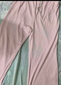 Women's Pink Wide Leg Pants