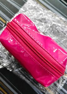MAC Pink Cosmetic small pouch