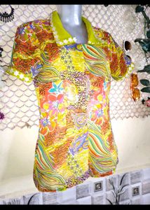 Boho Chic S Size Top