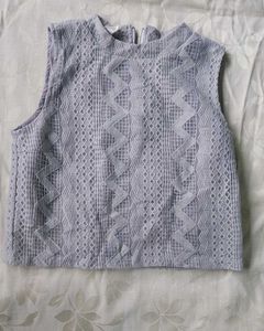 Elegant Lace Sleeveless Top