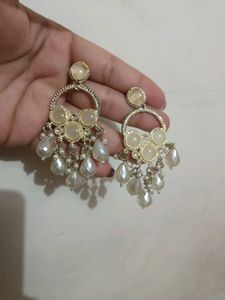 Elegant Pearl Drop Earrings