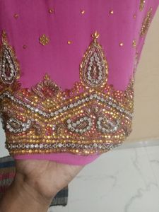 Pink Heavy Work Dress