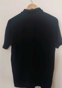 (not faded) Classic Black Polo T-Shirt