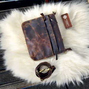 Handmade Leather Crossbody Bag