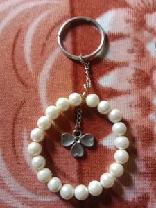 Cute Beaded Keychain Set