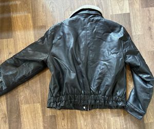 Tokyo Talkies Women Black Crop Leather Jacket