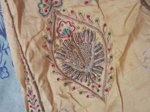 jarddoji work Elegant Embellished Kurta Set