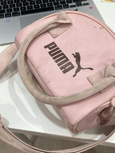 Puma Pink Mini Crossbody Bag