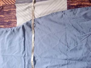 Solid Blue Kurta