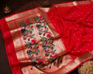 New Muniya Paithani saree