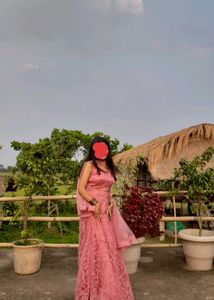Elegant Pink Lehenga Choli Set