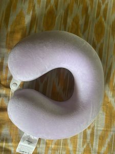 Brand New Soft Purple Miniso Travel Neck Pillow