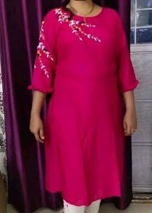 Reyon Kurti With Pant