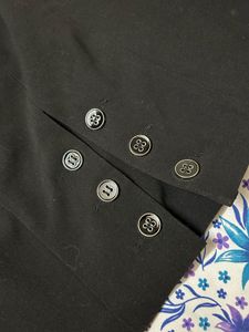 Imported Chic Black Pencil Skirt